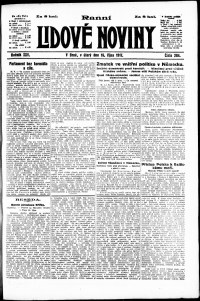 Lidov noviny z 16.10.1917, edice 1, strana 1