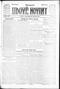Lidov noviny z 16.11.1917, edice 1, strana 1