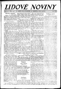 Lidov noviny z 17.3.1921, edice 1, strana 1