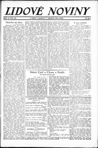 Lidov noviny z 17.3.1923, edice 1, strana 1