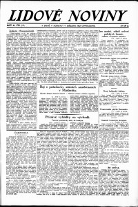 Lidov noviny z 17.3.1923, edice 2, strana 1