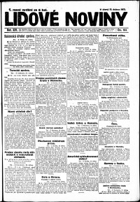 Lidov noviny z 17.4.1917, edice 2, strana 1