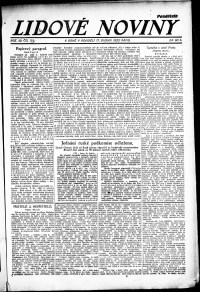 Lidov noviny z 17.4.1922, edice 1, strana 1