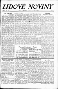 Lidov noviny z 17.4.1923, edice 2, strana 1