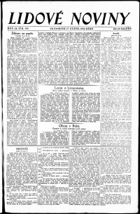Lidov noviny z 17.4.1924, edice 1, strana 1