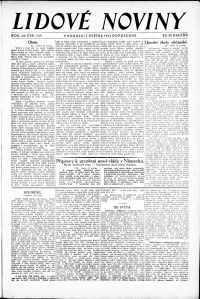 Lidov noviny z 17.5.1924, edice 2, strana 1