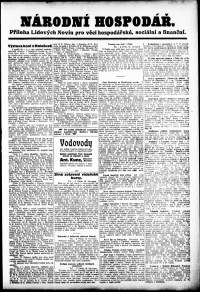 Lidov noviny z 17.7.1914, edice 2, strana 1