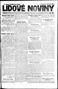 Lidov noviny z 17.7.1917, edice 3, strana 1