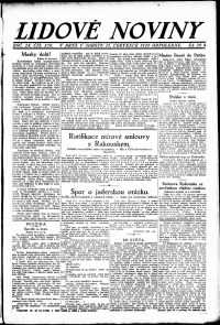 Lidov noviny z 17.7.1920, edice 2, strana 1
