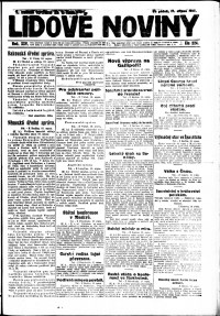Lidov noviny z 17.8.1917, edice 2, strana 1