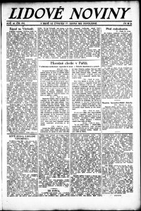 Lidov noviny z 17.8.1922, edice 2, strana 1