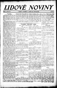 Lidov noviny z 17.9.1923, edice 2, strana 1