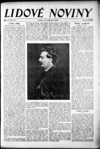 Lidov noviny z 17.9.1932, edice 1, strana 1
