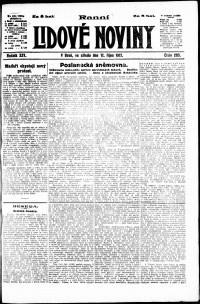 Lidov noviny z 17.10.1917, edice 1, strana 1