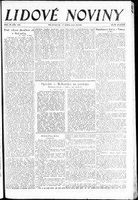 Lidov noviny z 17.10.1929, edice 1, strana 1