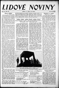 Lidov noviny z 17.10.1934, edice 1, strana 1