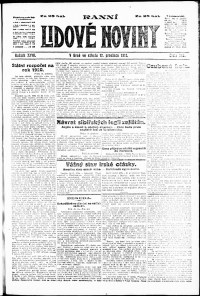 Lidov noviny z 17.12.1919, edice 1, strana 1