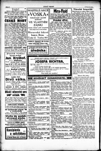 Lidov noviny z 18.2.1921, edice 1, strana 6