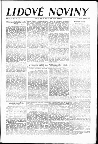 Lidov noviny z 18.3.1924, edice 2, strana 1