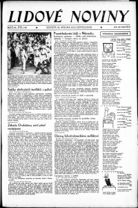 Lidov noviny z 18.3.1933, edice 2, strana 1