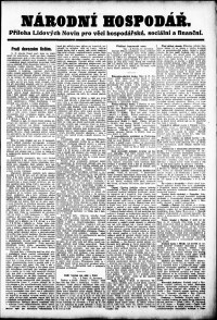 Lidov noviny z 18.7.1914, edice 2, strana 1