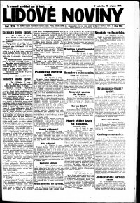 Lidov noviny z 18.8.1917, edice 2, strana 1