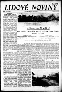 Lidov noviny z 18.9.1933, edice 1, strana 1