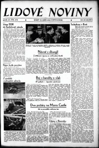 Lidov noviny z 18.9.1934, edice 1, strana 1
