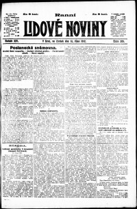 Lidov noviny z 18.10.1917, edice 1, strana 1