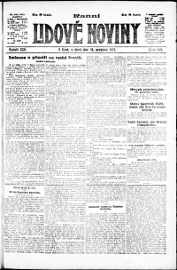 Lidov noviny z 18.12.1917, edice 1, strana 1