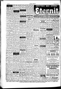 Lidov noviny z 19.4.1921, edice 1, strana 8