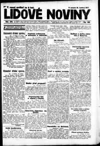 Lidov noviny z 19.5.1917, edice 2, strana 1