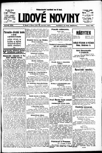 Lidov noviny z 19.6.1917, edice 3, strana 1