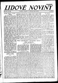 Lidov noviny z 19.6.1922, edice 1, strana 1