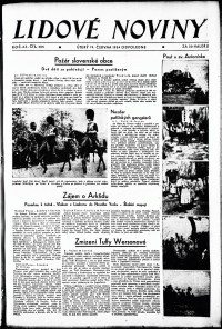 Lidov noviny z 19.6.1934, edice 2, strana 1
