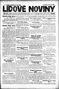 Lidov noviny z 19.9.1917, edice 1, strana 1