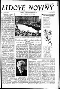 Lidov noviny z 19.10.1929, edice 2, strana 1
