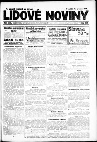 Lidov noviny z 19.12.1915, edice 2, strana 1