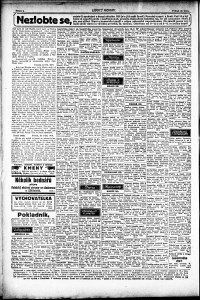 Lidov noviny z 20.2.1920, edice 2, strana 4