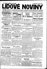 Lidov noviny z 20.5.1917, edice 2, strana 1
