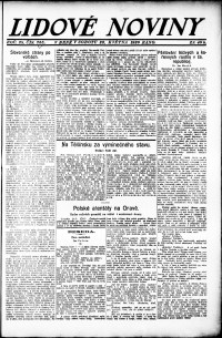 Lidov noviny z 20.5.1920, edice 1, strana 11
