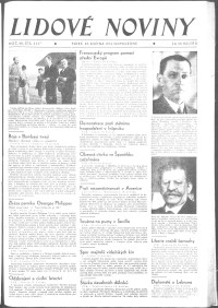Lidov noviny z 20.5.1932, edice 2, strana 1