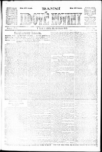 Lidov noviny z 20.7.1918, edice 1, strana 1