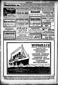 Lidov noviny z 21.2.1920, edice 1, strana 8