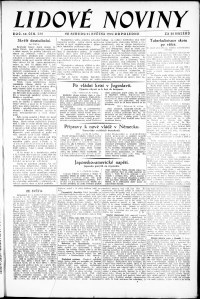 Lidov noviny z 21.5.1924, edice 2, strana 1