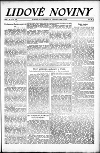 Lidov noviny z 21.6.1923, edice 1, strana 1