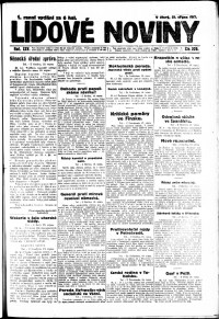 Lidov noviny z 21.8.1917, edice 2, strana 1