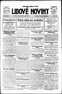 Lidov noviny z 21.9.1917, edice 3, strana 1