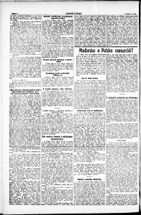 Lidov noviny z 21.9.1919, edice 1, strana 2
