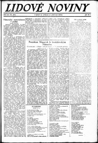 Lidov noviny z 21.9.1921, edice 1, strana 1
